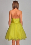 Ларена-02 красивое желтое платье фото